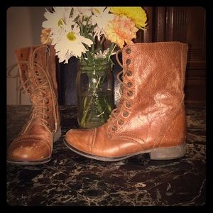 Steve Madden combat boots
